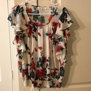 Floral Blouse - Sz M